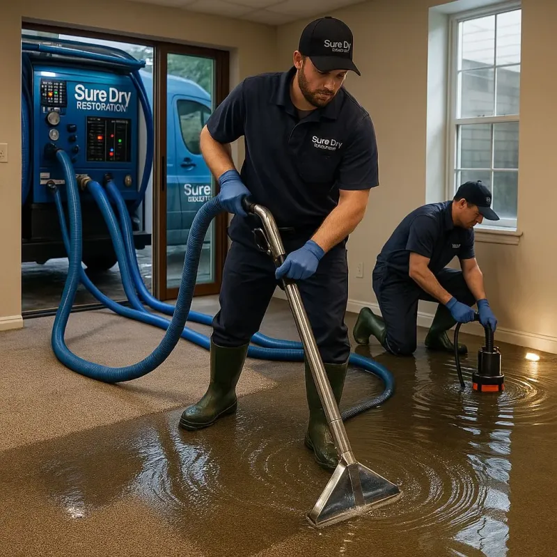 Water Extraction and Removal process in Swainsboro, GA